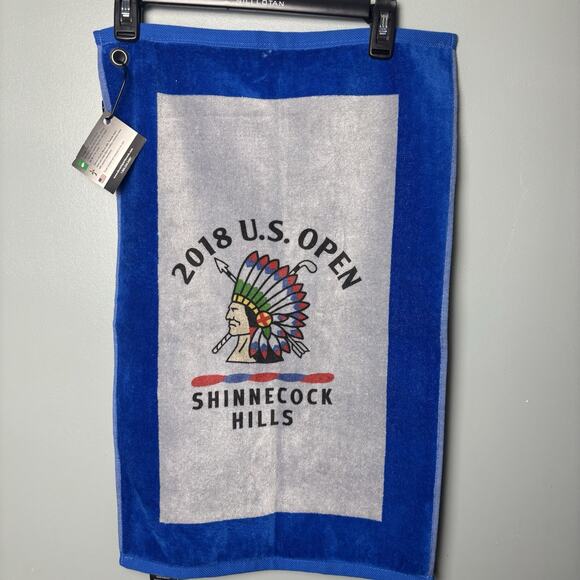 NWT 2018 U.S. Open Shinnecock Hills PGA Towel Golf Gift Dad New - Picture 1 of 9